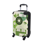 Trolley avec protection frontale en plastique pour insérer un design deuxième vue