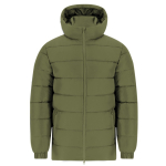 Parka matelassée en polyester résistante au vent et à l’eau MKT Eren couleur vert militaire première vue