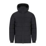 Parka enfant matelassée résistante au vent et à l’eau MKT Eren couleur noir première vue