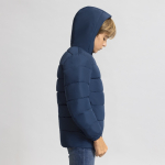 Parka enfant matelassée résistante au vent et à l’eau MKT Eren vue d'ambiance