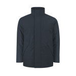 Parka enfant en RPET résistante au vent et à l’eau MKT Océania couleur bleu marine première vue