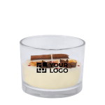 Bougie parfumée en cire végétale, parfum cannelle et agrumes vue principale