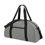 Sac de sport en cuir synthétique avec double poignée de transport quatrième vue