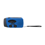 Radio portable solaire avec lampe et batterie d’urgence première vue