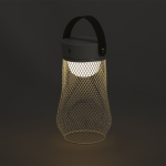Lampe avec un design en métal avec anse supérieure en PU sixième vue