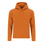 Sweat homme en coton et polyester MKT Draco 280 g/m² couleur orange première vue