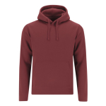 Sweat homme en coton et polyester MKT Draco 280 g/m² couleur grenat première vue