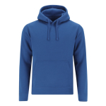 Sweat femme en coton et polyester MKT Draco 280 g/m² couleur bleu première vue