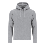 Sweat femme en coton et polyester MKT Draco 280 g/m² couleur gris première vue