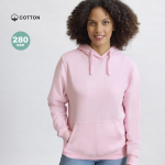 Sweat femme en coton et polyester MKT Draco 280 g/m²