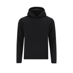 Sweat enfant en coton et polyester MKT Draco 280 g/m² couleur noir première vue