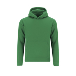 Sweat enfant en coton et polyester MKT Draco 280 g/m² couleur vert première vue
