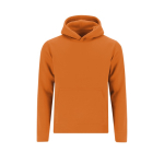 Sweat enfant en coton et polyester MKT Draco 280 g/m² couleur orange première vue