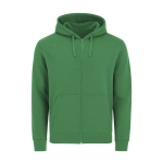 Sweat unisexe en coton et polyester MKT Astro 280 g/m² couleur vert première vue