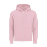 Sweat unisexe en coton et polyester MKT Astro 280 g/m² couleur rose première vue
