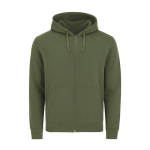 Sweat unisexe en coton et polyester MKT Astro 280 g/m² couleur vert bouteille première vue