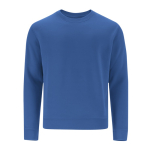 Sweat unisexe en coton et polyester MKT Cosmos 280 g/m² couleur bleu première vue