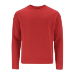 Sweat unisexe en coton et polyester MKT Cosmos 280 g/m² couleur rouge première vue