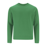 Sweat unisexe en coton et polyester MKT Cosmos 280 g/m² couleur vert première vue