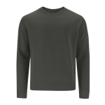 Sweat unisexe en coton et polyester MKT Cosmos 280 g/m² couleur gris foncé première vue