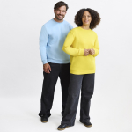 Sweat unisexe en coton et polyester MKT Cosmos 280 g/m² vue d'ambiance