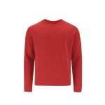 Sweat unisexe enfant en coton et polyester MKT Cosmos 280 g/m² couleur rouge première vue