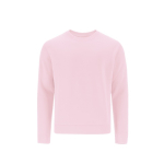 Sweat unisexe enfant en coton et polyester MKT Cosmos 280 g/m² couleur rose première vue