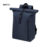 Sac à dos roll top en RPET pour pc portable compatible trolley 15''