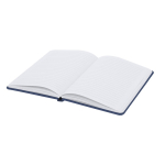 Carnet avec couverture matelassée en similicuir, pages lignées A5  troisième vue
