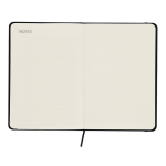 Carnet à pages blanches avec planificateur mensuel en anglais inclus sixième vue