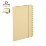 Carnet avec planificateur hebdomadaire pliable et bloc-notes A5