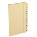 Carnet avec planificateur hebdomadaire pliable et bloc-notes A5 deuxième vue