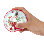 Console de jeu aquatique avec design de Noël et bouton rouge au centre deuxième vue