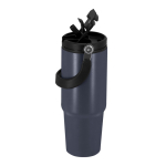 Gobelet isotherme en inox recyclé avec anse assortie 900 ml deuxième vue