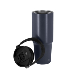 Gobelet isotherme en inox recyclé avec anse assortie 900 ml quatrième vue