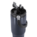 Gobelet isotherme en inox recyclé avec anse assortie 900 ml cinquième vue