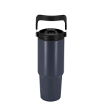Gobelet isotherme en inox recyclé avec anse assortie 900 ml sixième vue