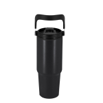 Gobelet isotherme en inox recyclé avec anse assortie 900 ml huitième vue