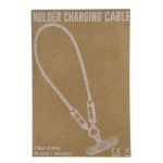 Bracelet avec câble de chargement et transfert de données 60W vue avec boîte