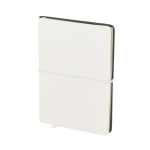 Carnet en cuir synthétique avec bloc-notes intérieur, pages lignées A6  troisième vue