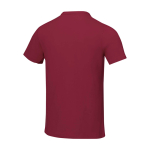 T-shirt à manches courtes pour homme en coton 160 g/m² Elevate Life couleur bordeaux troisième vue arrière