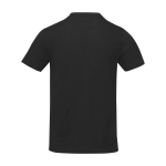 T-shirt à manches courtes pour homme en coton 160 g/m² Elevate Life couleur noir deuxième vue arrière