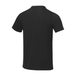 T-shirt à manches courtes pour homme en coton 160 g/m² Elevate Life couleur noir troisième vue arrière