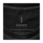 T-shirt à manches courtes pour homme en coton 160 g/m² Elevate Life couleur noir vue détail 3