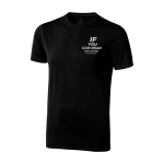 T-shirt à manches courtes pour homme en coton 160 g/m² Elevate Life couleur noir