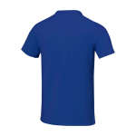 T-shirt à manches courtes pour homme en coton 160 g/m² Elevate Life couleur bleu troisième vue arrière