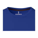 T-shirt à manches courtes pour homme en coton 160 g/m² Elevate Life couleur bleu vue détail 1