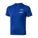 T-shirt à manches courtes pour homme en coton 160 g/m² Elevate Life couleur bleu