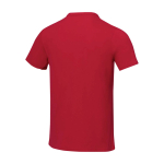 T-shirt à manches courtes pour homme en coton 160 g/m² Elevate Life couleur rouge troisième vue arrière