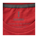 T-shirt à manches courtes pour homme en coton 160 g/m² Elevate Life couleur rouge vue détail 3